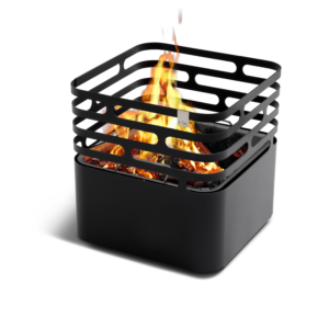 CUBE Fire Basket, black